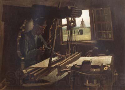 Vincent Van Gogh Weaver near an Open Window (nn04) Norge oil painting art